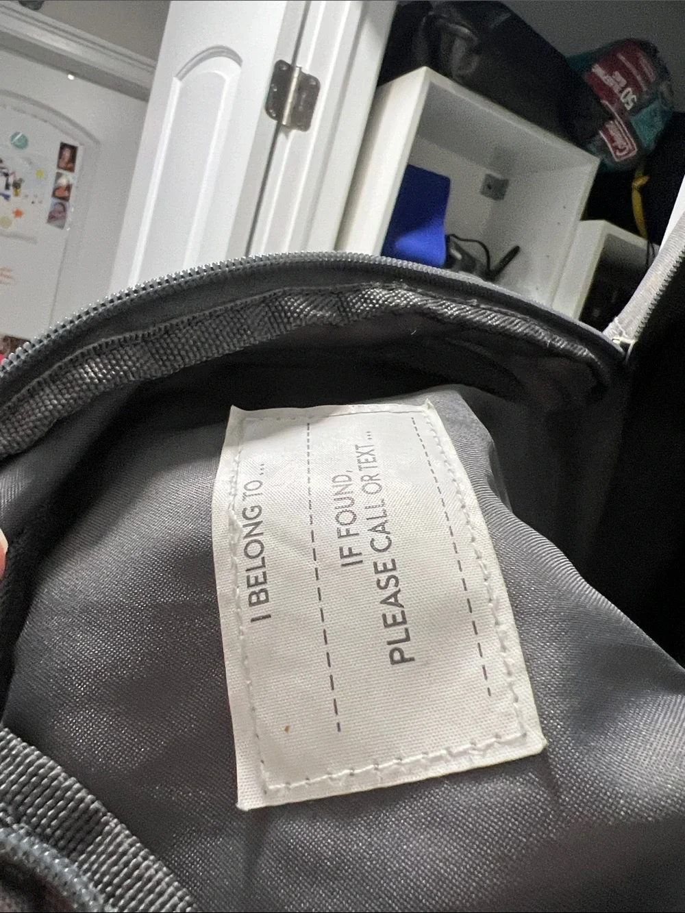 Pottery Barn Kids Gray Grogu-Themed Backpack with Green Accents